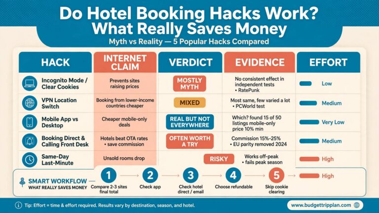 Do Hotel Booking Hacks Work? What Really Saves Money (2026)