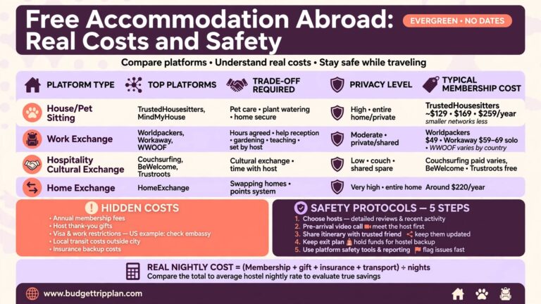 Free Accommodation Abroad: Real Costs and Safety (2026)